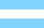 Free Stock Photo: Illustrated flag of Argentina