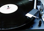 Free Stock Photo: Closeup of a record player