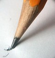 Free Stock Photo: Closeup of a pencil writing on paper