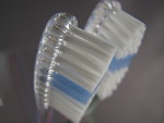 Free Stock Photo: Closeup of toothbrushes