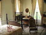Free Stock Photo: Hisoric bedroom at Stone Mountain Park