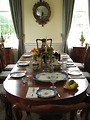 Free Stock Photo: A table setting at the Antebellum Plantation at Stone Mountain Park