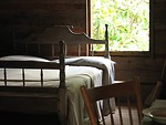 Free Stock Photo: A bed by a window in soft light