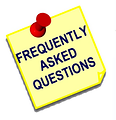 Free Stock Photo: Frequently asked questions post note