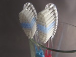 Free Stock Photo: Closeup of toothbrushes