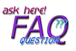 Free Stock Photo: Illustration of question marks and FAQ text
