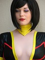 Free Stock Photo: Portrait of a beautiful girl posing in a costume at Dragoncon