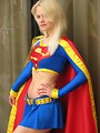 Free Stock Photo: Beautiful woman in Supergirl costume at Dragoncon