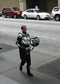 Free Stock Photo: A man in partial robot costume at Dragoncon 2008 in Atlanta, Georgia.