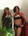 Free Stock Photo: Two beautiful young women in costumes at Dragoncon 2008