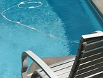 Free Stock Photo: Chair by the pool