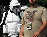 Free Stock Photo: Biker Scout costumes in the 2008 Dragoncon parade