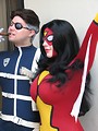 Free Stock Photo: Beautiful woman and man posing in costumes at Dragoncon 2008
