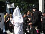 Free Stock Photo: Police and sci-fi costumes at the 2008 Dragoncon parade