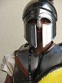 Free Stock Photo: Closeup of man in Spartan armor at Dragoncon 2008