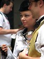 Free Stock Photo: Closeup of a beautiful woman and man in costumes at Dragoncon 2008