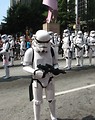 Free Stock Photo: Stormtroopers marching in the 2008 Dragoncon parade
