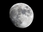 Free Stock Photo: Closeup of the moon at night