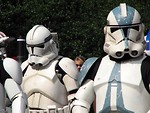 Free Stock Photo: Clone Troopers marching in the 2008 Dragoncon parade