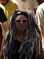 Free Stock Photo: Beautiful young black girl in an anime costume at Dragoncon 2008
