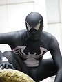 Free Stock Photo: Man in Venom costume posing at Dragoncon 2008