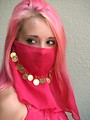 Free Stock Photo: Portrait of a beautiful girl in a gypsy costume at Dragoncon 2008