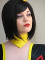 Free Stock Photo: Closeup portrait of beautiful girl in costume at Dragoncon 2008