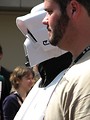 Free Stock Photo: Closeup portrait of a Biker Scount and man in the 2008 Dragoncon parade
