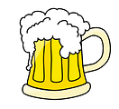 Free Stock Photo: Illustration of a glass of beer