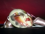Free Stock Photo: A mask and pair of ballet slippers