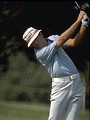 Free Stock Photo: Man playing golf swinging a golf club