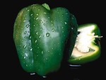 Free Stock Photo: Close-up of a sliced bell pepper