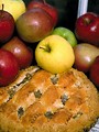 Free Stock Photo: Close-up of apples and an apple pie