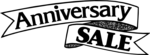 Free Stock Photo: Illustration of an anniversary sale banner