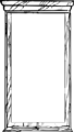 Free Stock Photo: Illustration of a blank picture frame