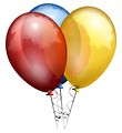 Free Stock Photo: Colored balloons