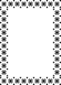 Free Stock Photo: Illustration of a fancy frame border