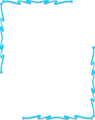 Free Stock Photo: Illustration of a blank blue frame border