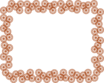 Free Stock Photo: Illustration of a red blank frame border