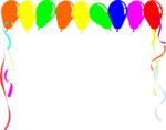 Free Stock Photo: Illustration of a blank balloon frame