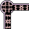Free Stock Photo: Illustration of a decorative upper left frame corner