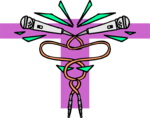 Free Stock Photo: Illustration of of a design with microphones