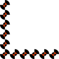 Free Stock Photo: Illustration of a modern lower left frame corner