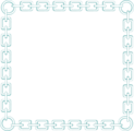 Free Stock Photo: Illustration of a blank chain link frame border