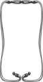 Free Stock Photo: Illustration of a blank dog leash frame border
