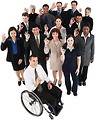 Free Stock Photo: Group of business workers