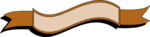 Free Stock Photo: Illustration of a blank brown banner