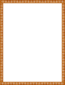 Free Stock Photo: Illustration of a blank ornate frame border
