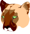Free Stock Photo: Illustration of a lioness head