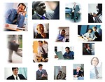 Free Stock Photo: Collection of business men